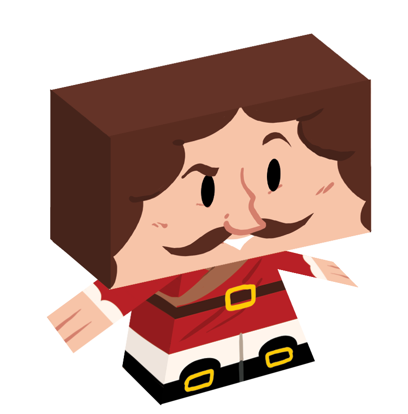 paper toy moliere